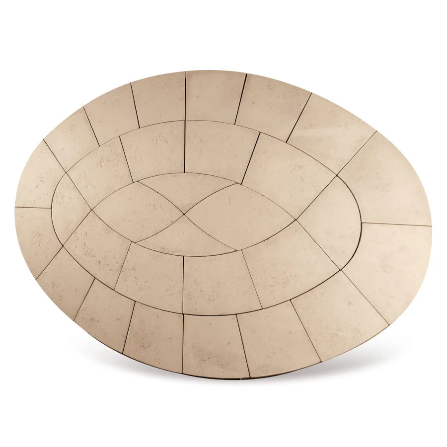 Bowland Baroque Oval Kit Limestone* (3200 x 2200mm)