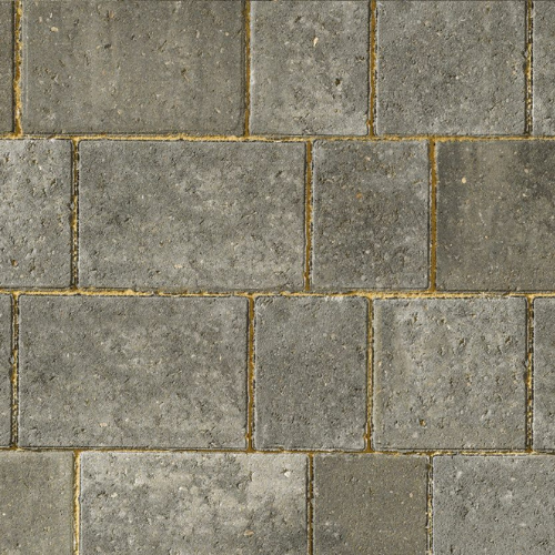 Brett Beta Block Paving Silver Haze - 60mm Rectangular