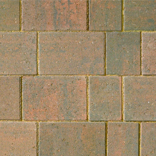 Brett Beta Block Paving Burnt Oak - 60mm Rectangular
