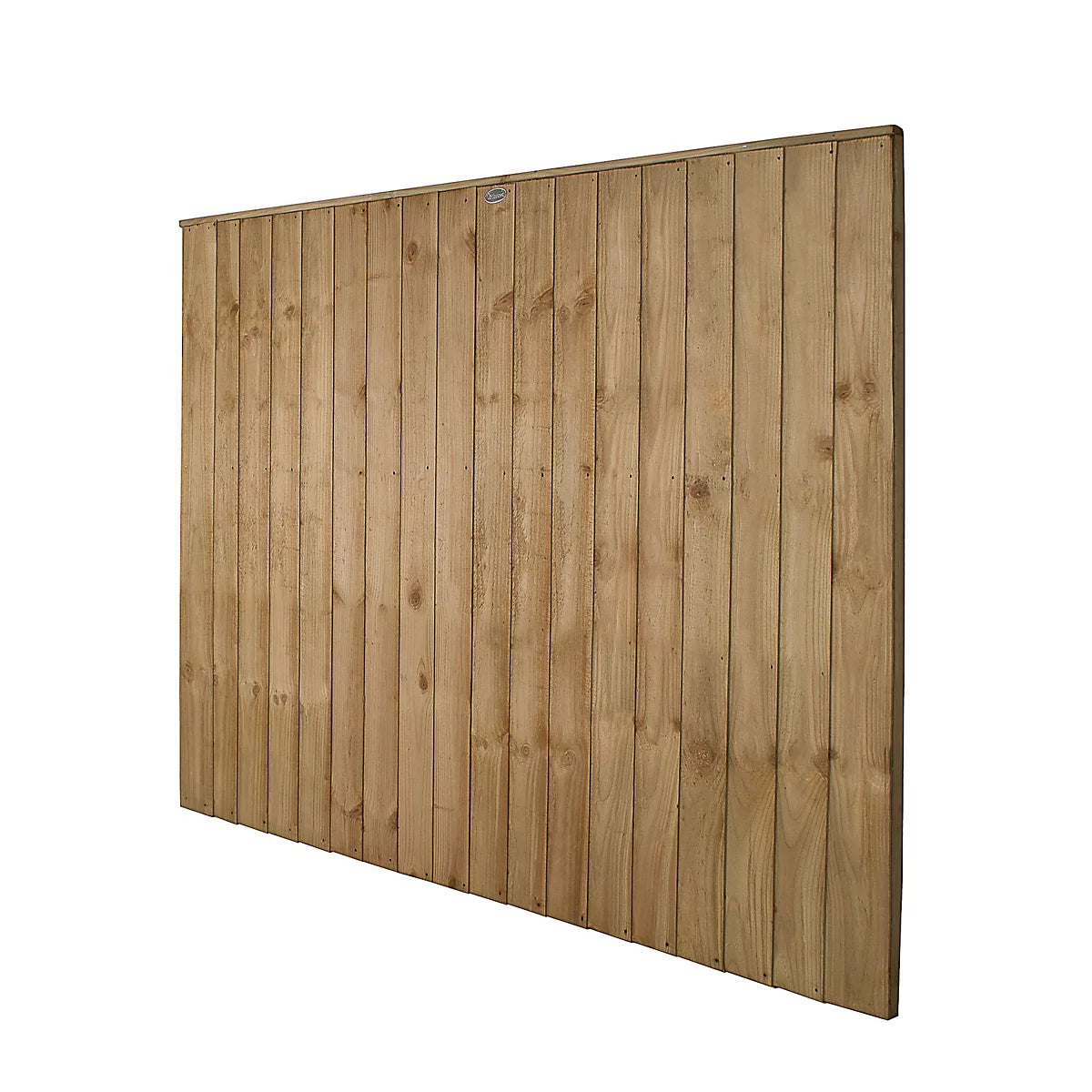 Featheredge Fence Panel Fully Framed