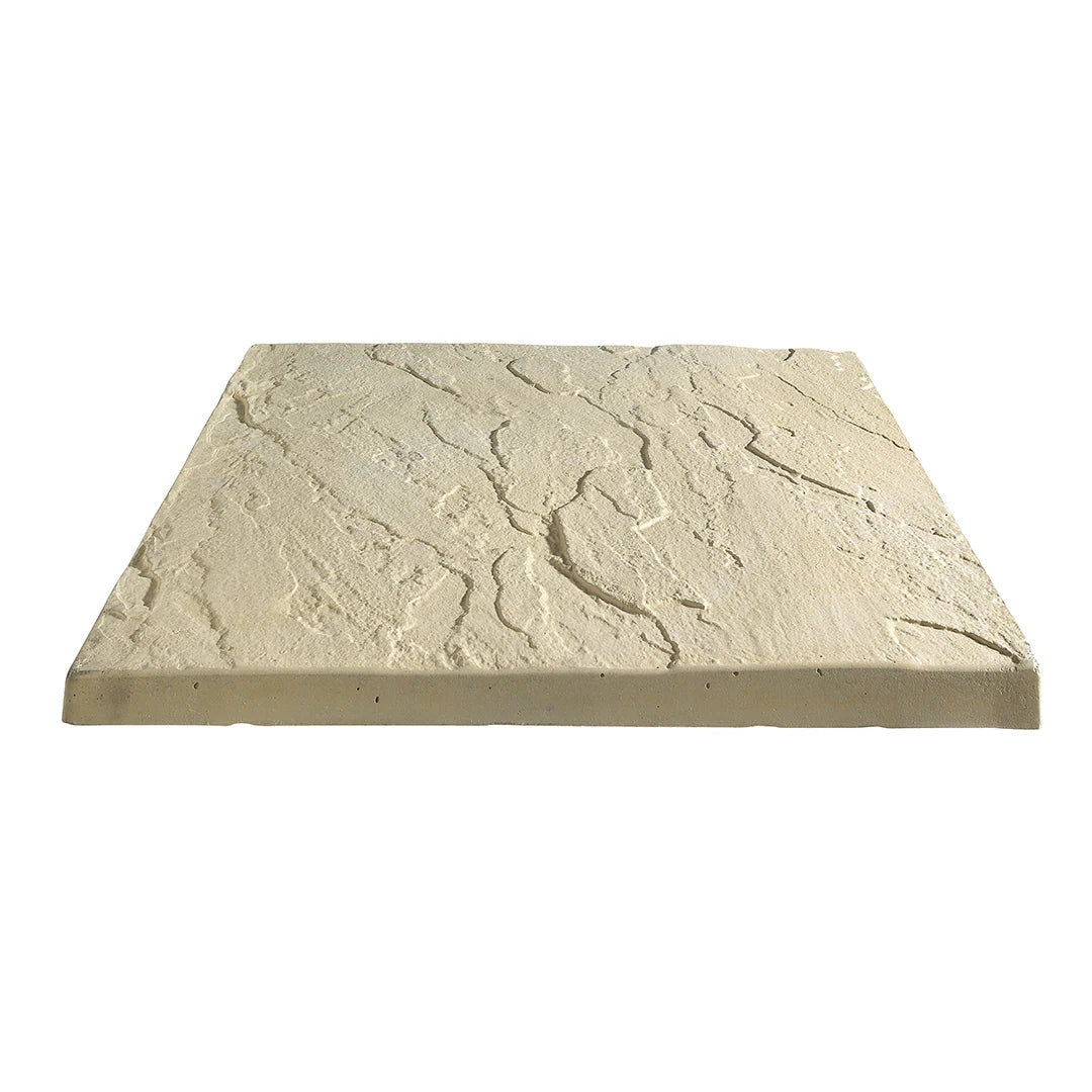 Stamford Riven Concrete Paving Slabs - Buff