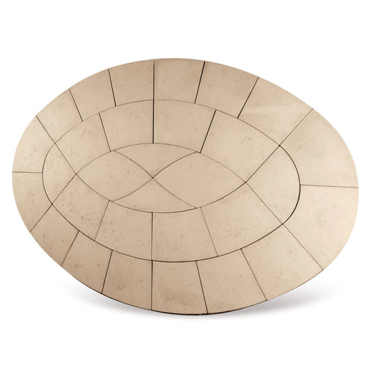 Bowland Baroque Oval Kit Limestone* (3200 x 2200mm)