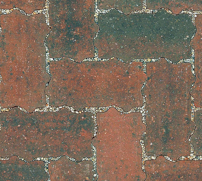 Omega Flow Permeable Driveway Block Paving - Brindle
