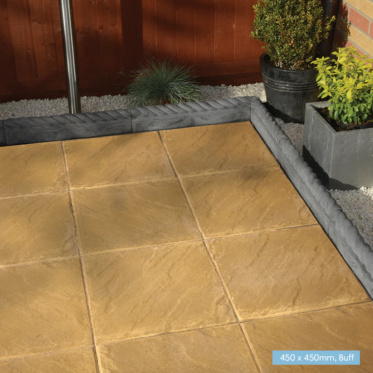 Quorndon Garden Paving - Buff