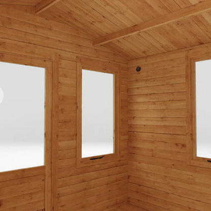 3.3m x 3m Log Cabin - 19mm
