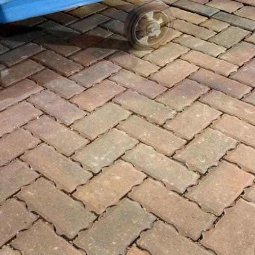 Brett Omega Flow Permeable Driveway Block Paving - Burnt Oak