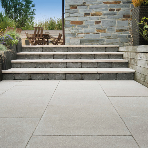 Chaucer Garden Paving - Natural