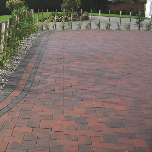 Brett Beta Block Paving Brindle - 60mm Rectangular