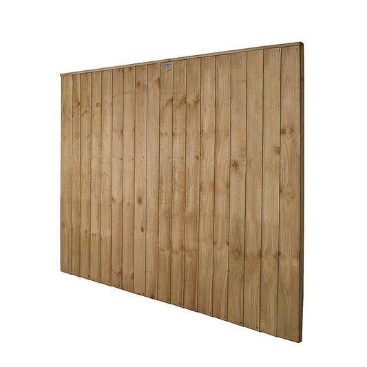 Featheredge Fence Panel Fully Framed