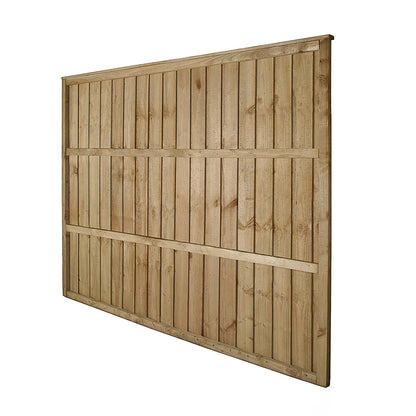 Featheredge Fence Panel Fully Framed
